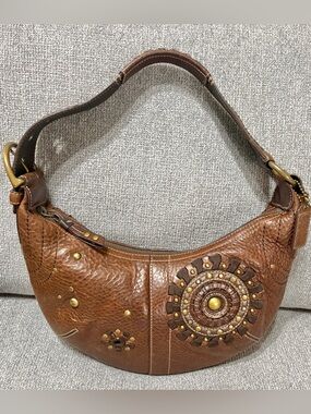Vintage Limited Edition Coach Leather Mia Soho Studded Bag